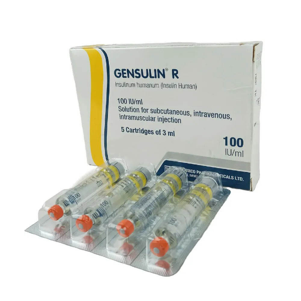GENSULIN R (10ML VIAL) 100 IU
